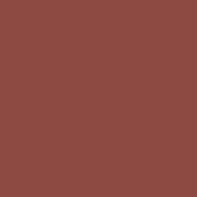 Sunset Red: A Moody Red Unicote steel swatch. HEX colour code: #8d4941