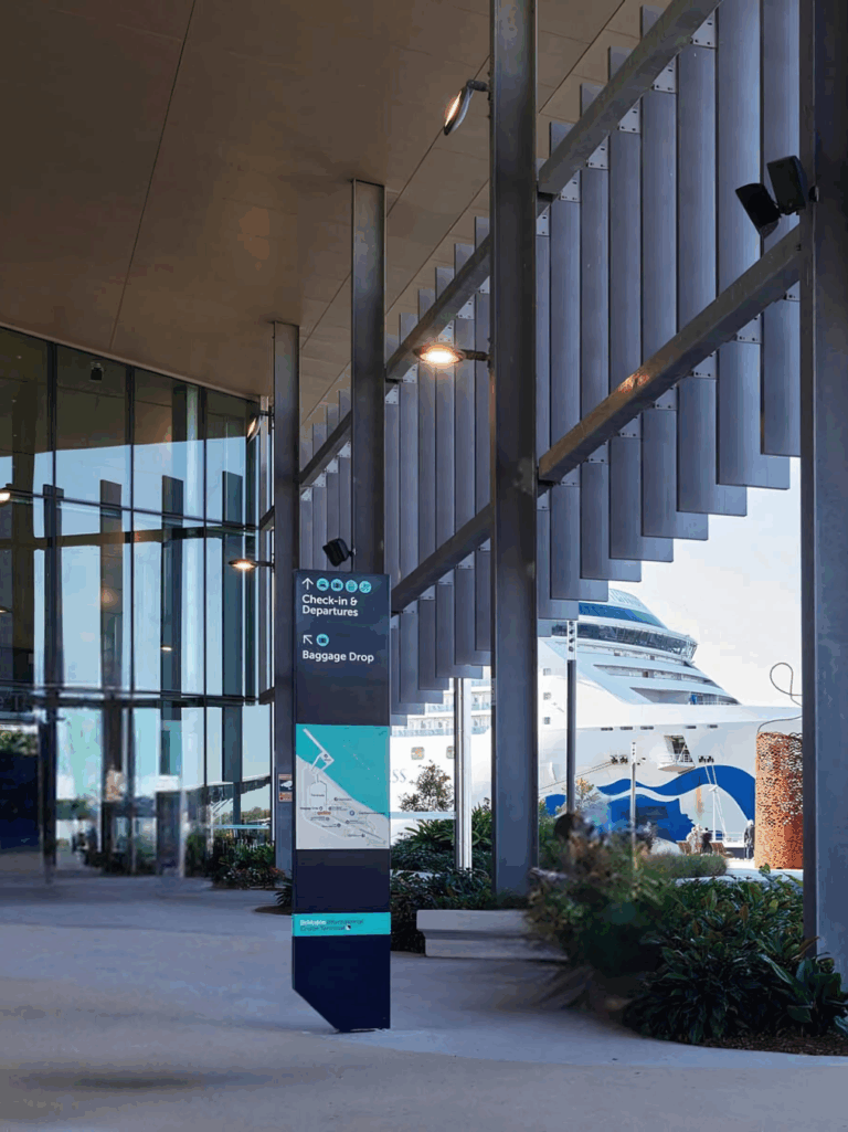 Brisbane International Cruise Ship Terminal - Unicote
